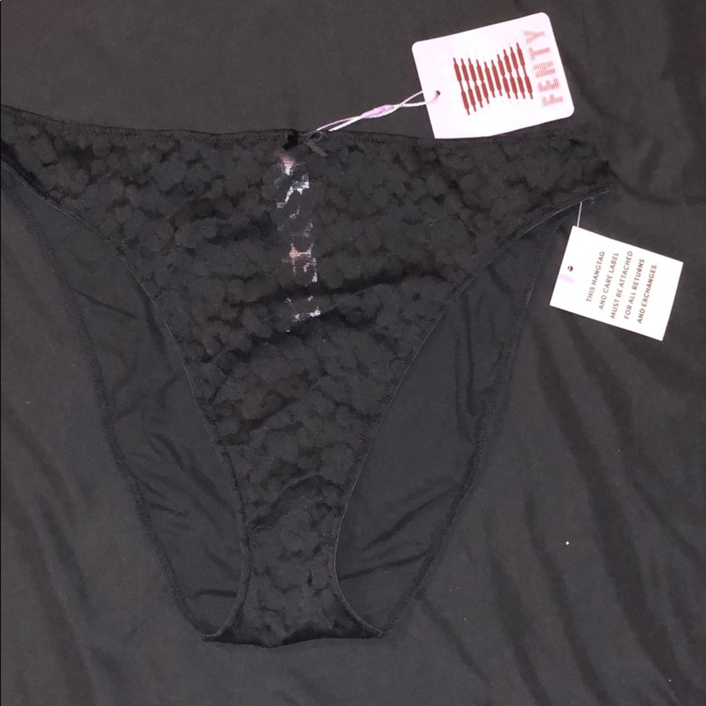 Savage X Fenty high cut leopard print mesh Brief